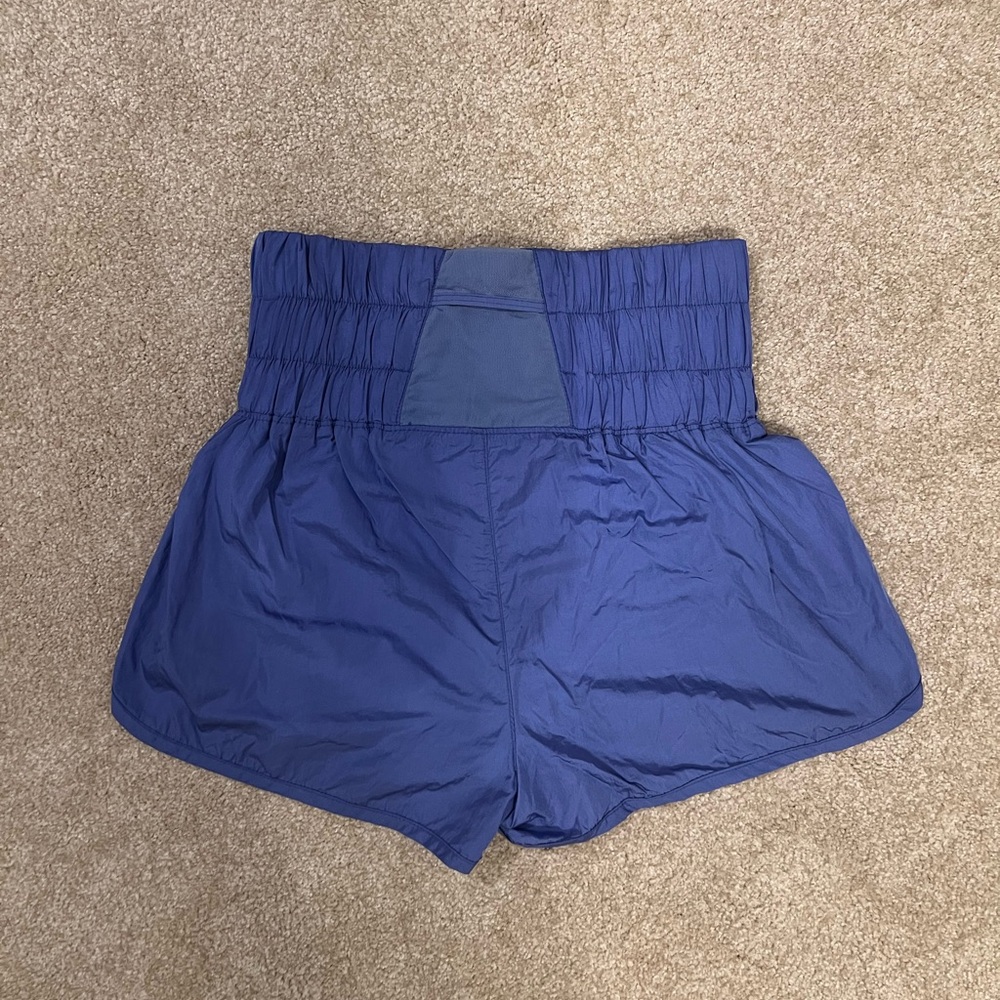 Free People Purple Athletic High-Waisted Short